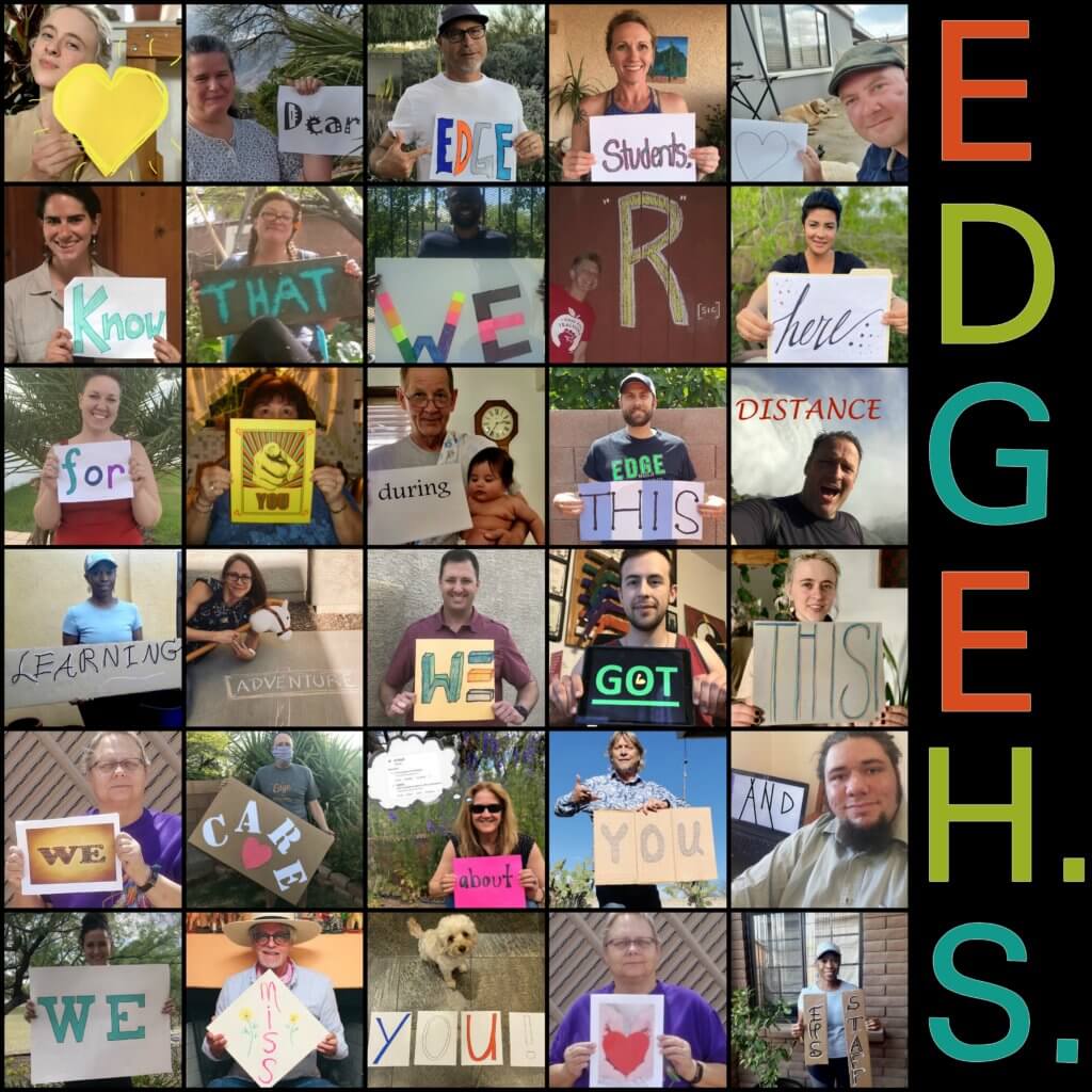 We Miss Edge Students! - Edge High School